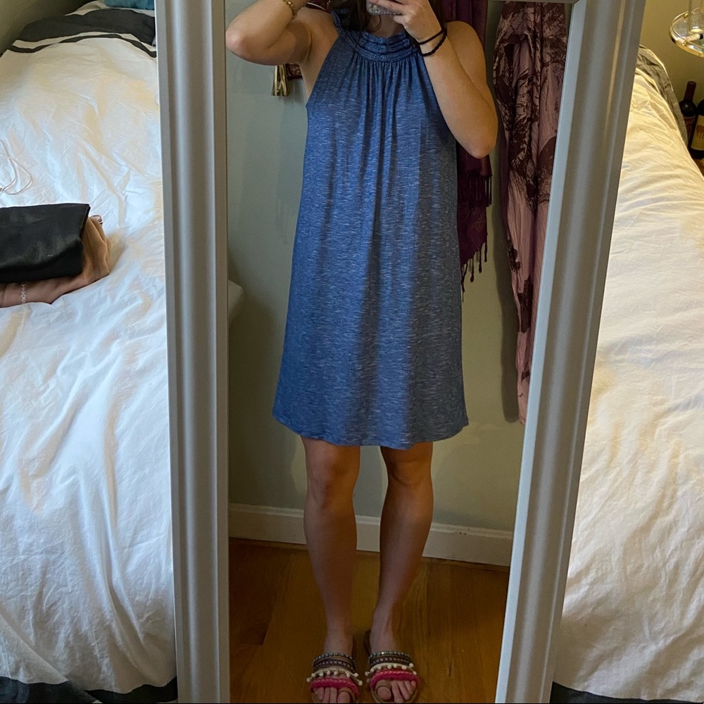 T-shirt Dress With Knotted Detailing